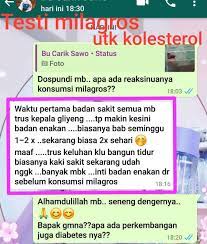 Cara Minum Milagros untuk Penyakit Kolesterol